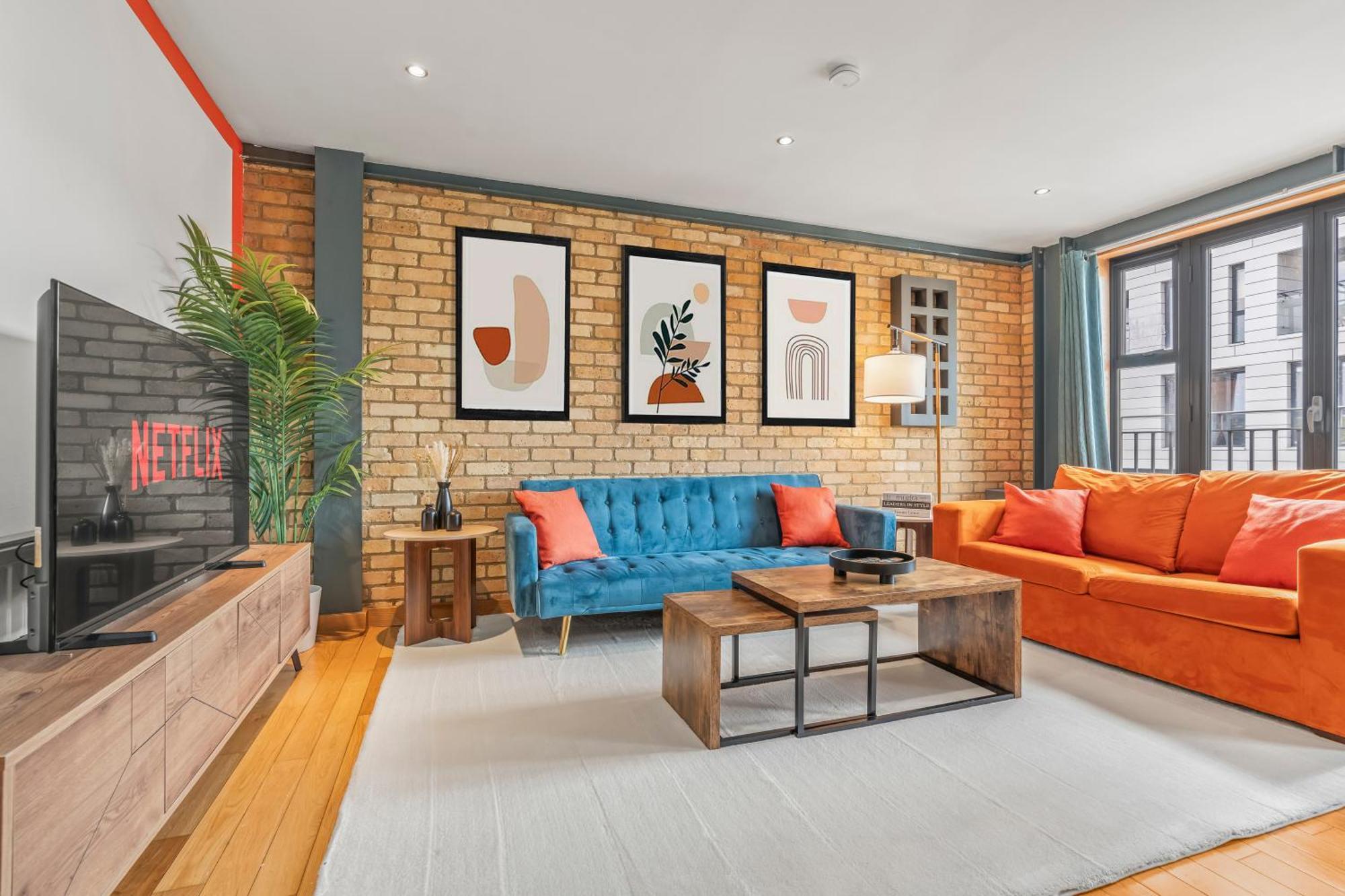 Waterloo - Modern And Industrial 2 Bed - Close To Bridge, Sleeps 6 Appartement *
