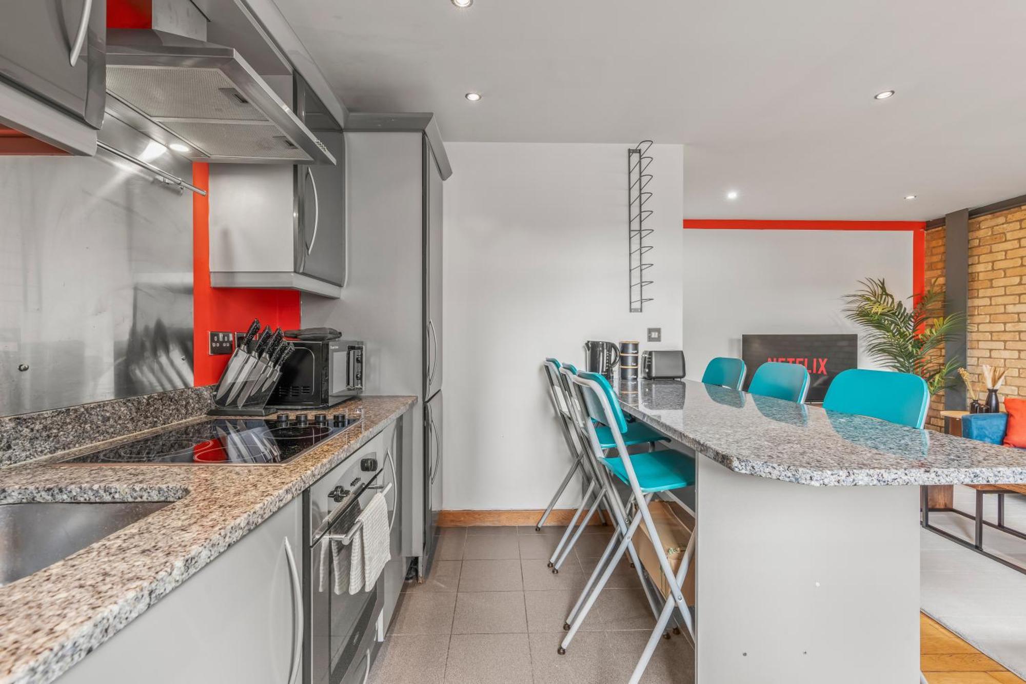Appartement Waterloo - Modern And Industrial 2 Bed - Close To Bridge, Sleeps 6 Londres