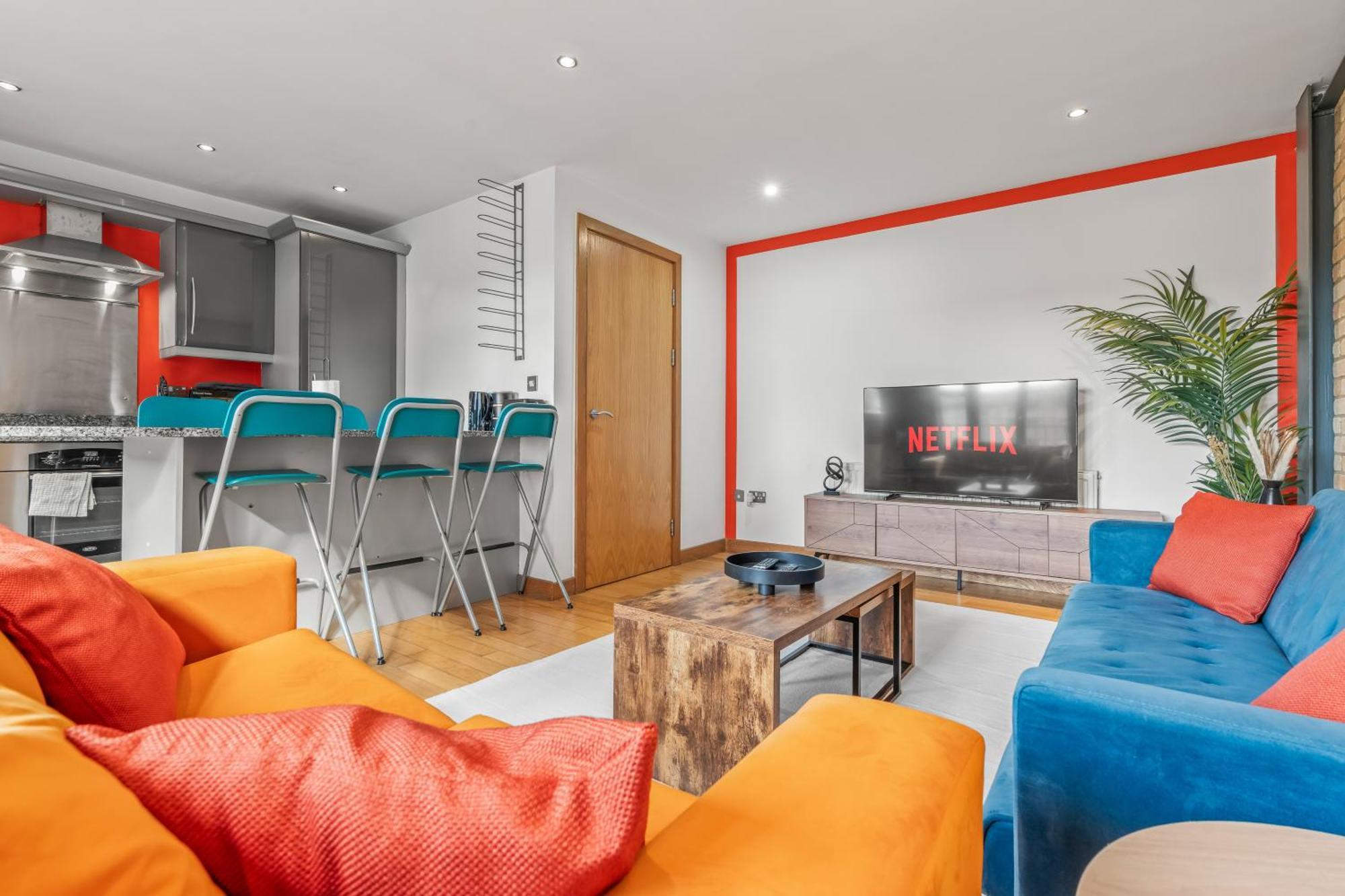 Appartement Waterloo - Modern And Industrial 2 Bed - Close To Bridge, Sleeps 6 Londres
